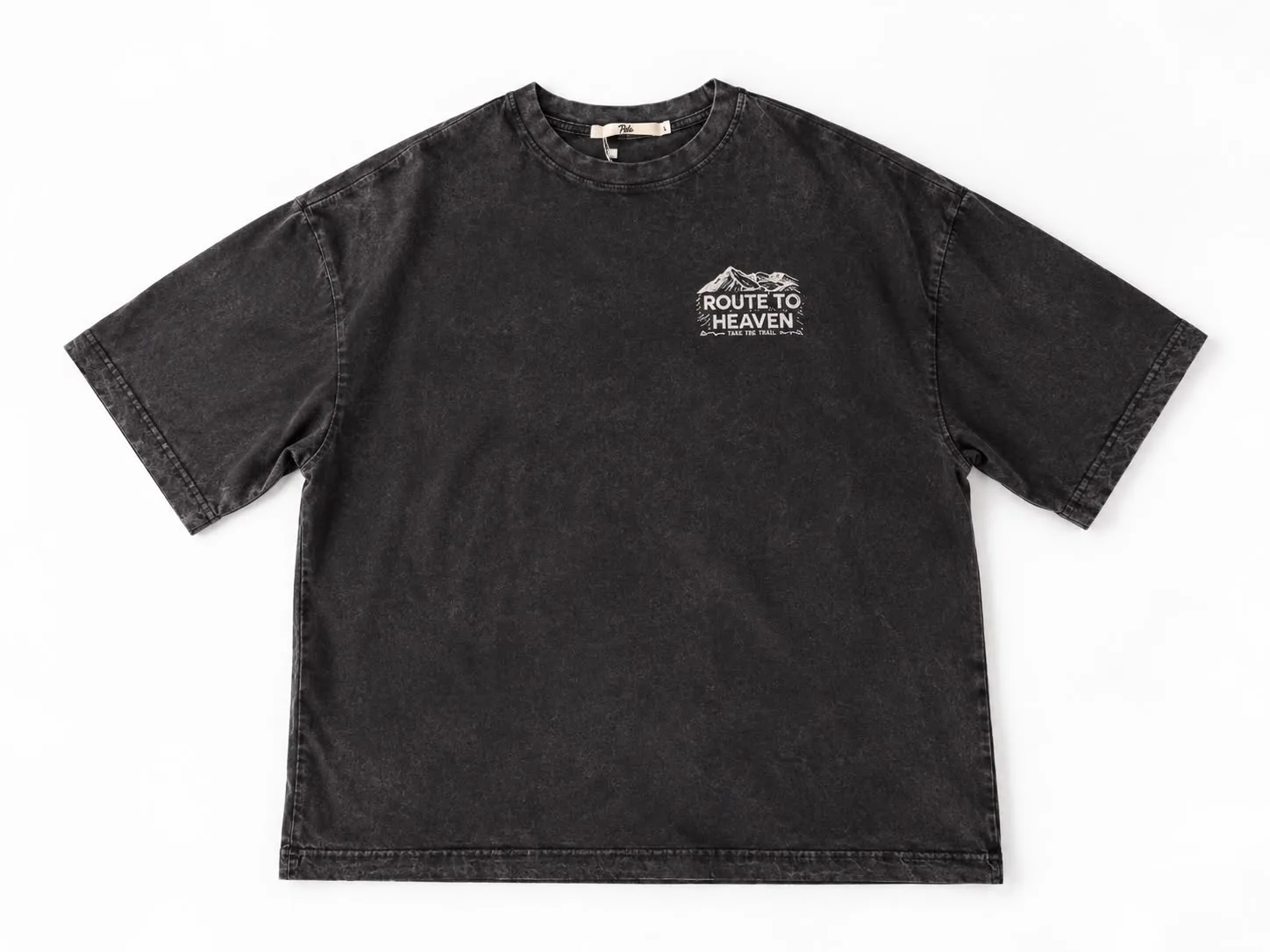 PALO T-SHIRT — ROUTE TO HEAVEN BLACK — foto 1