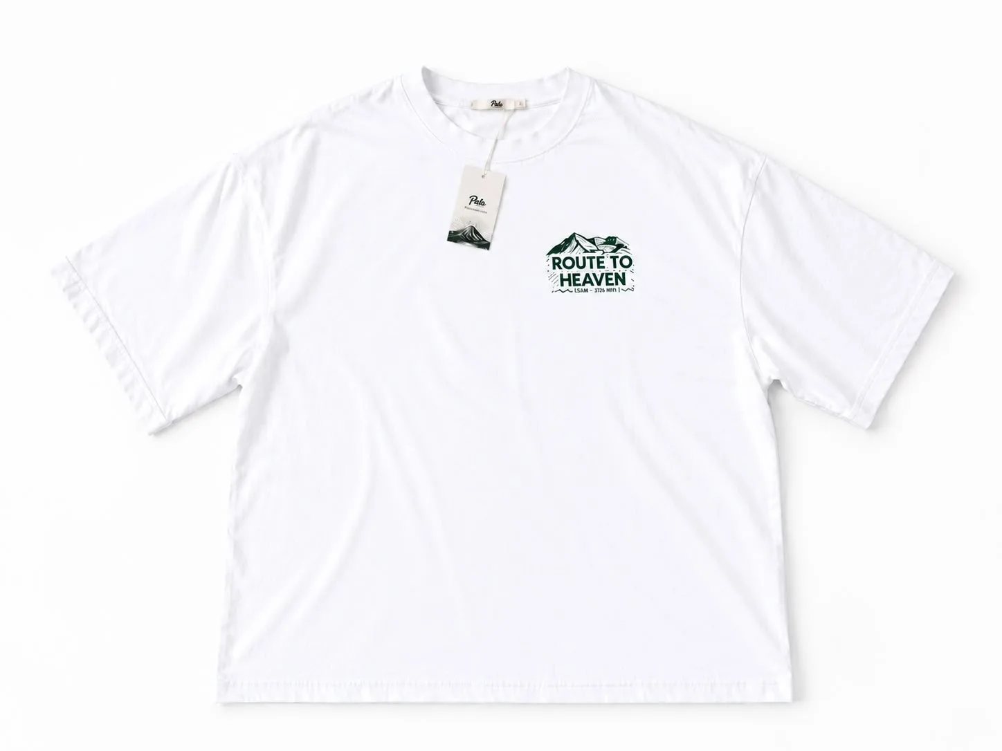 PALO T-SHIRT — ROUTE TO HEAVEN WHITE — foto 1