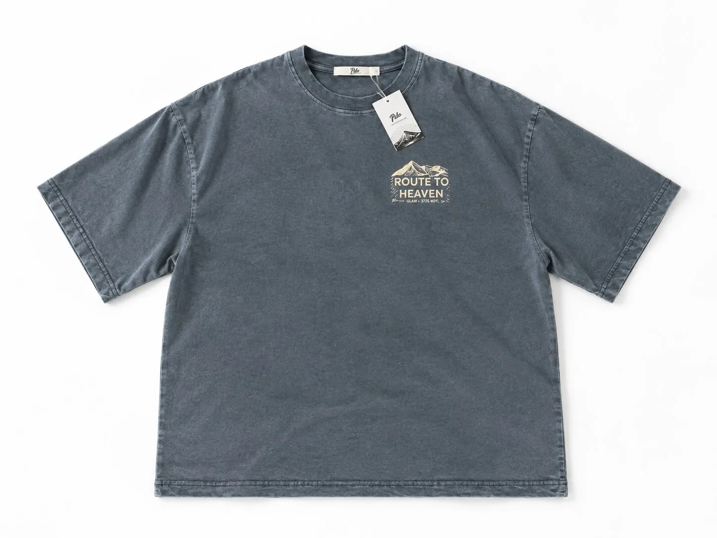 PALO T-SHIRT — ROUTE TO HEAVEN GREEN — foto 1