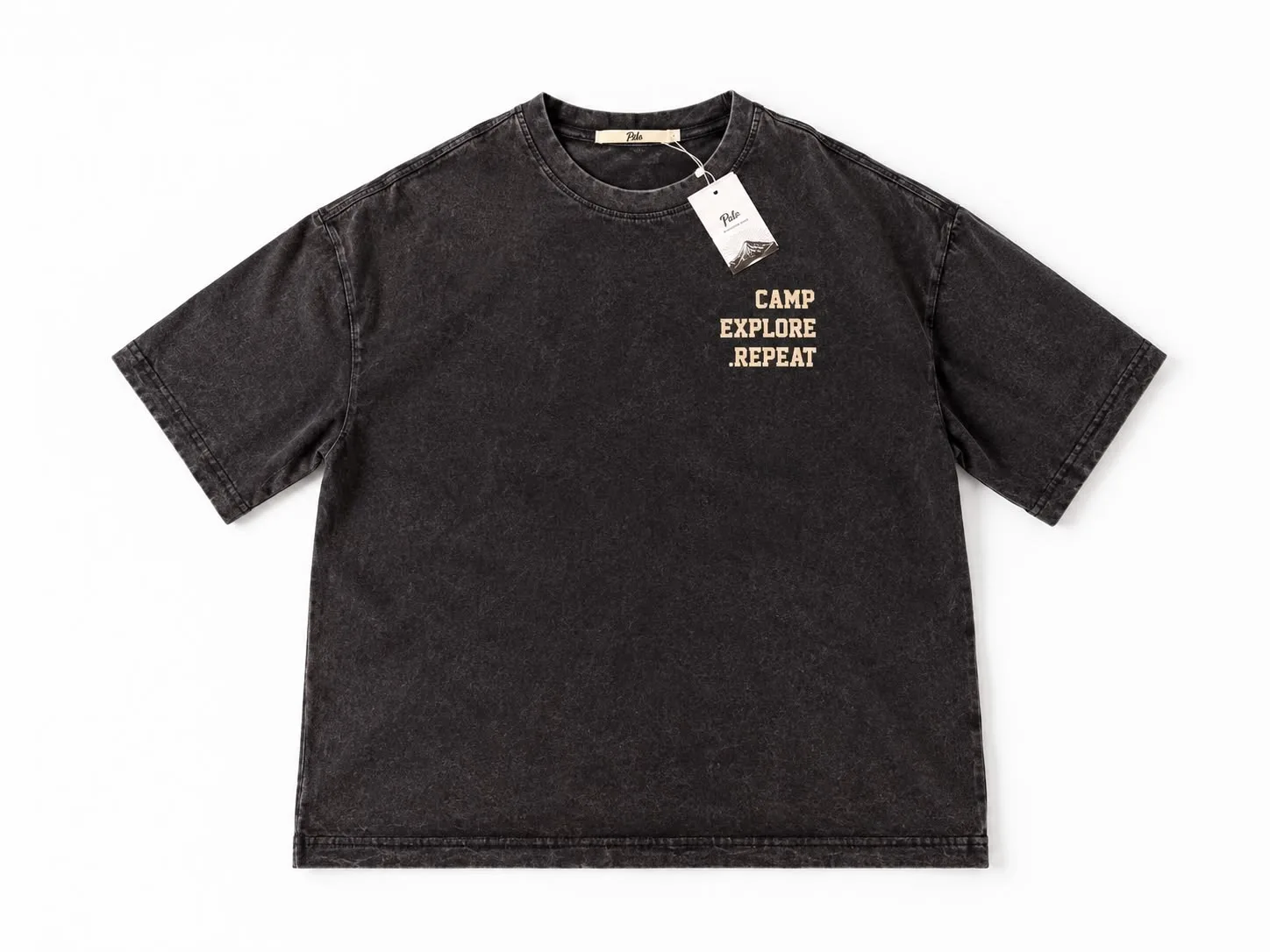 PALO T-SHIRT — WILD HABIT BLACK — foto 1