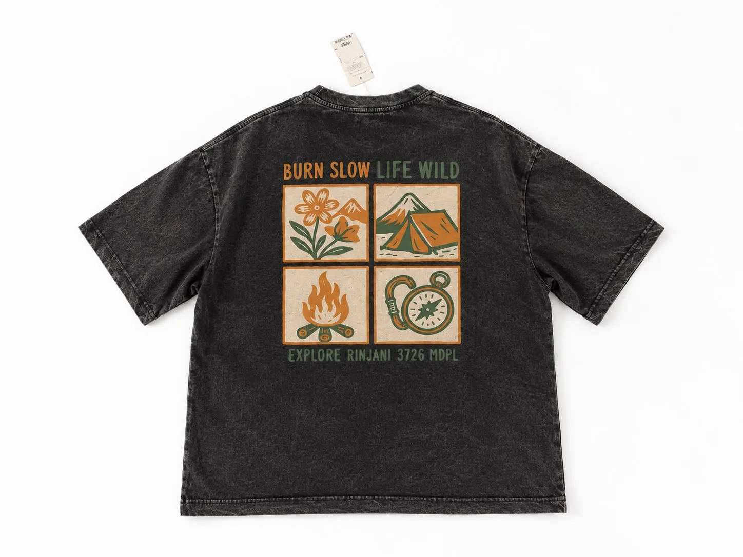 PALO T-SHIRT — EXPLORA BLACK — foto 2