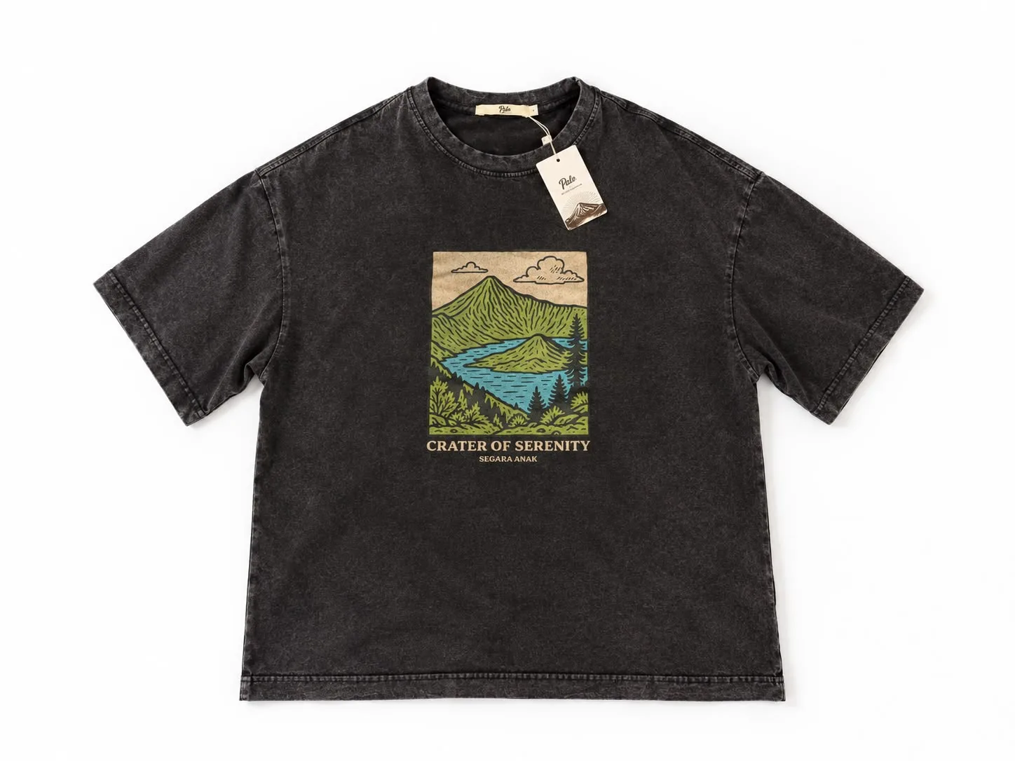 PALO T-SHIRT — CRATER BLACK — foto 1